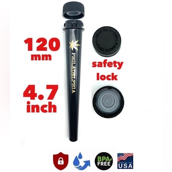 Raw classic King Size cone pre rolled (200pk) + glass cone tip + tube - Picture 2 of 12